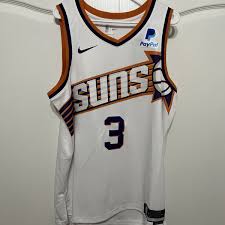 Phoenix Suns Bradley Beal White Association Jersey - All Stitched photo review