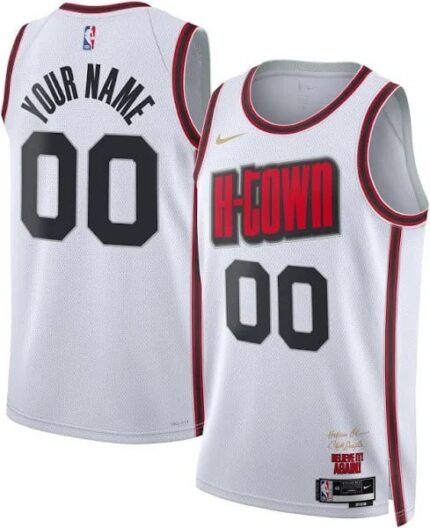 Houston Rockets 2024/25 City Edition Men's Nike Swingman Custom Jersey